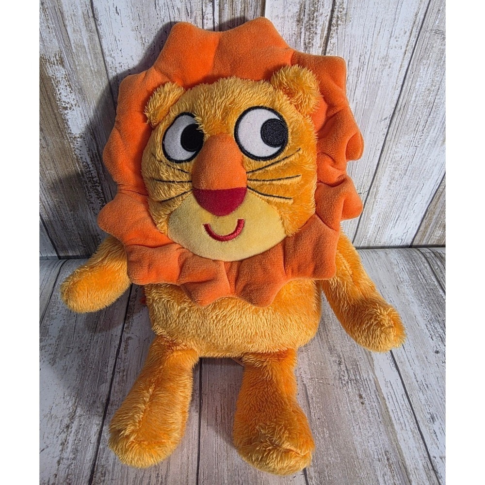 Kohl's Cares Plush Orange Lion Stuffed Animal Toy Kids